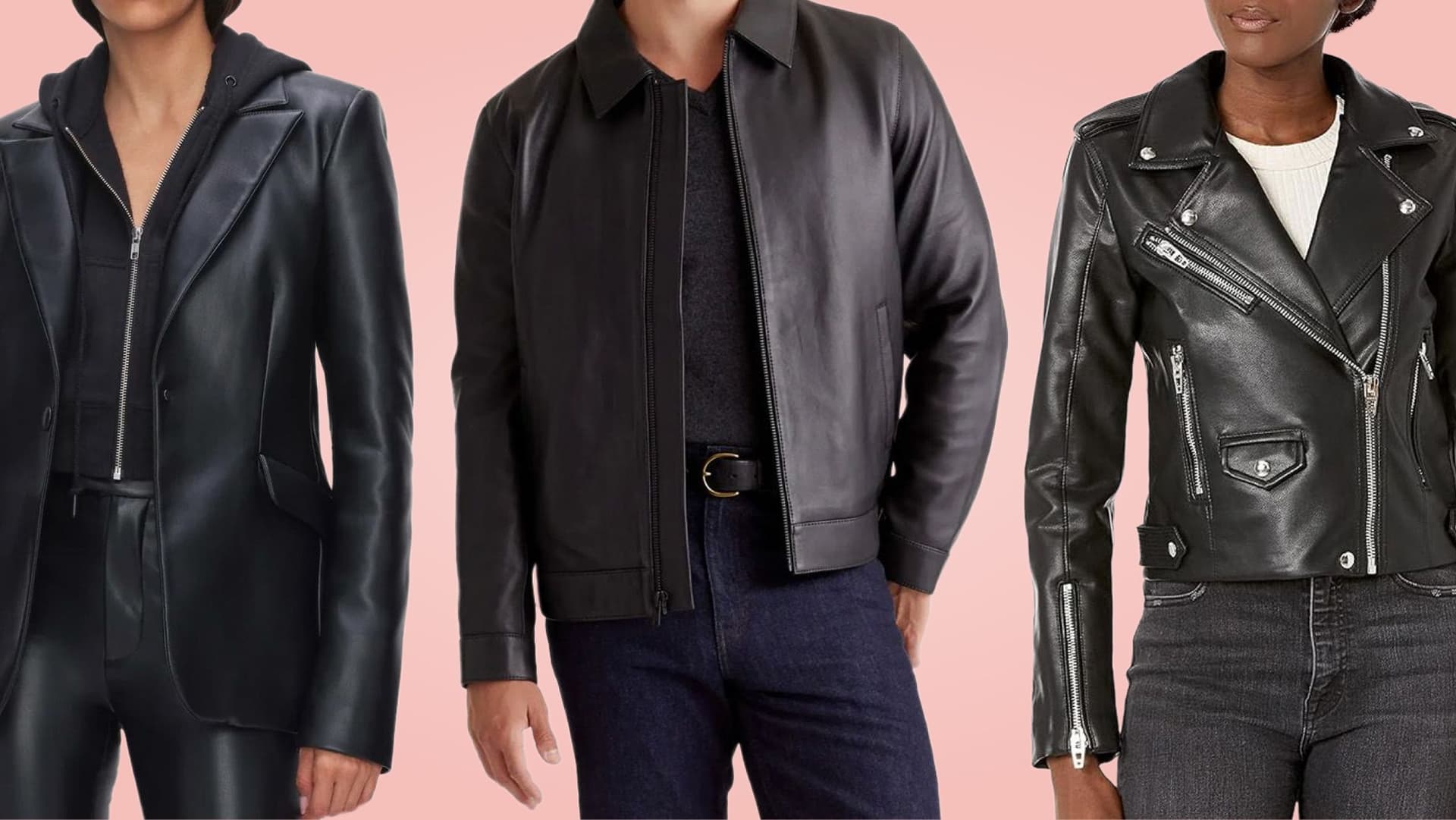 Hochwertige Materialien und moderne Designs: Lederjacke Herren Schwarz von Crone
