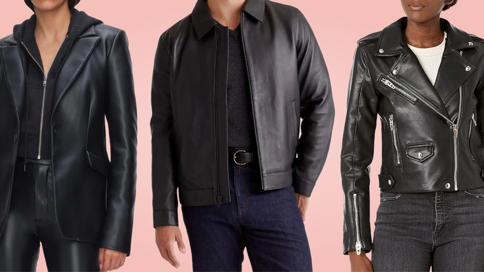 Hochwertige Materialien und moderne Designs: Lederjacke Herren Schwarz von Crone