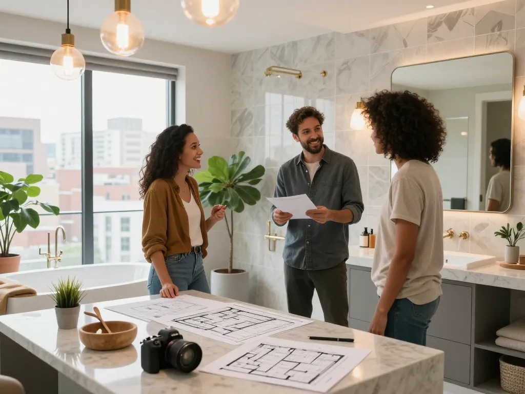 Einladende moderne Badsanierung mit innovativen Designs und stilvollen Armaturen für moderne badsanierung