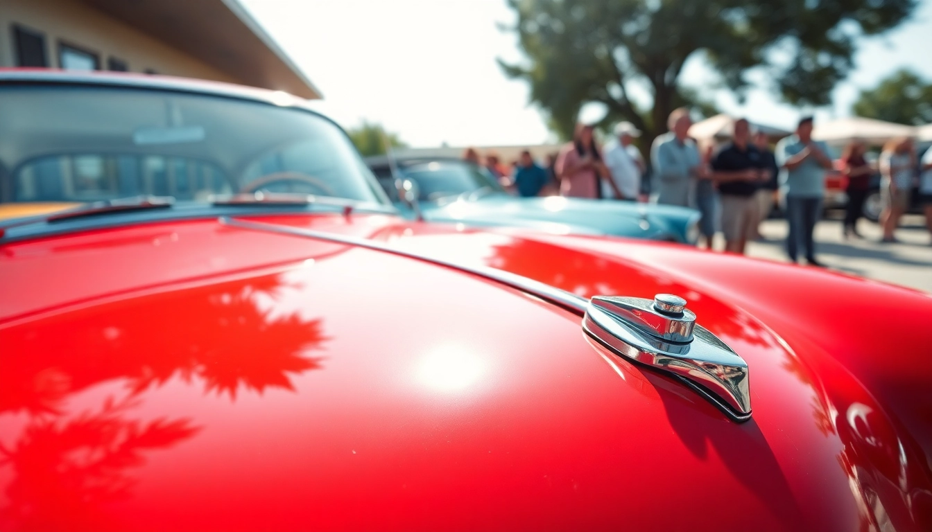 Erhalten Sie Oldtimer Gutachten für hochwertige Oldtimer auf einem klassischen Automobil-Event.