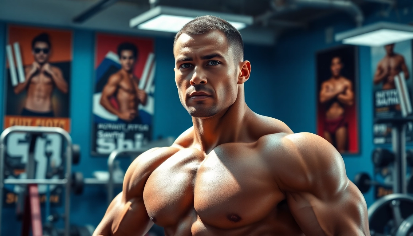 Trenobal-E Trenbolone Enathate und ein Bodybuilder, der sich auf den Wettkampf vorbereitet.
