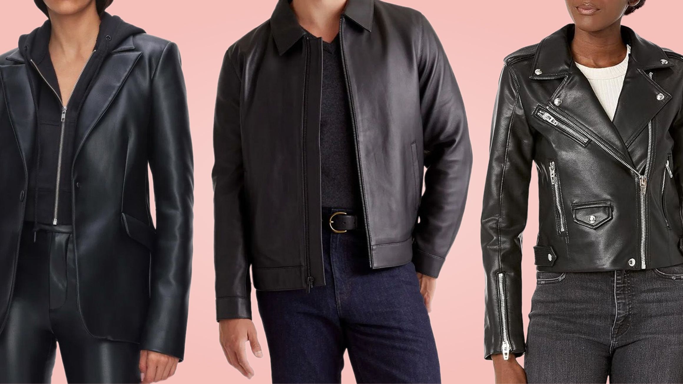 Hochwertige Materialien und moderne Designs: Lederjacke Herren Schwarz von Crone