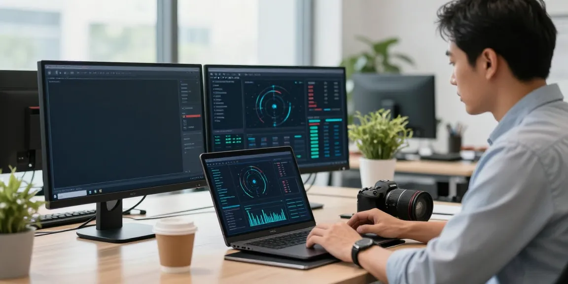IT-Sicherheitsfirma berät Kunden in modernem Büro zur Cybersicherheit.