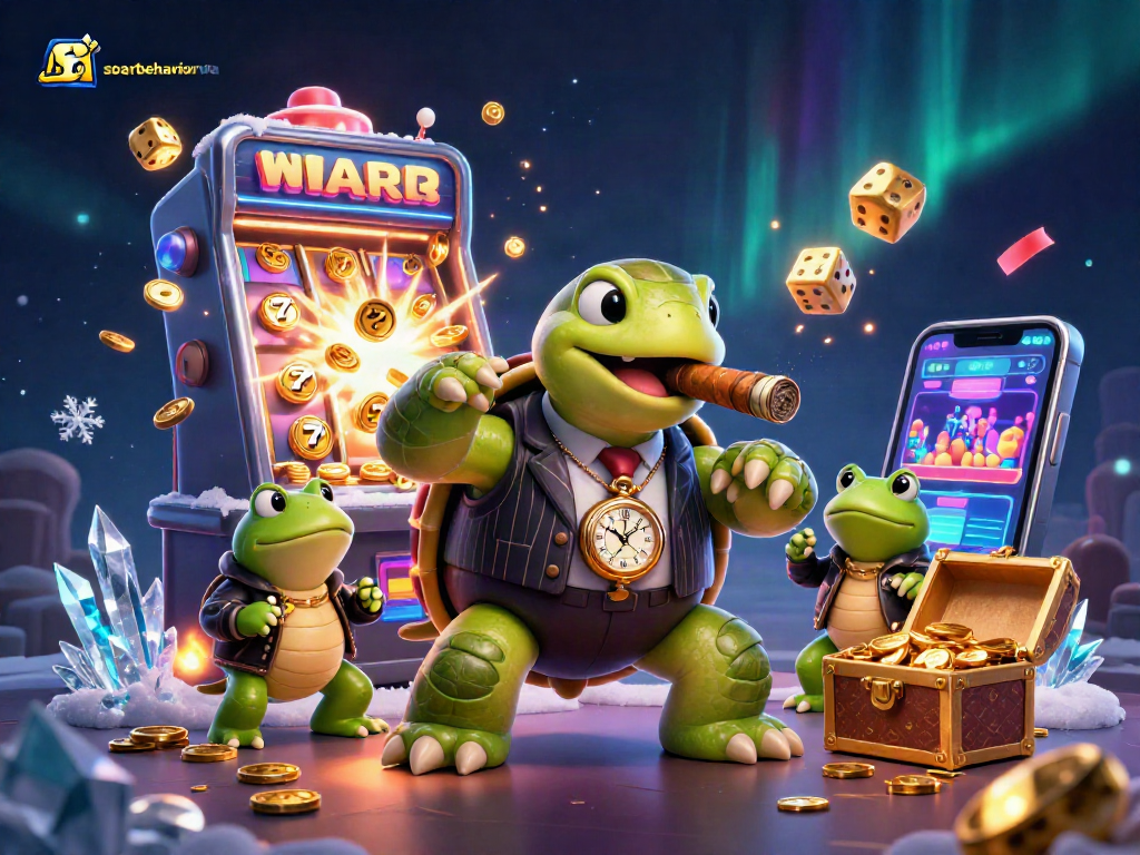 Experience thrilling gameplay at soarbehaviorwa with lively characters and dynamic casino scenes.