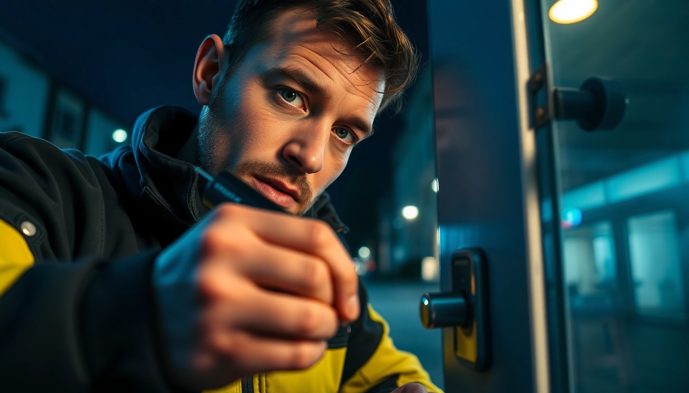 Erfahrener Schlüsseldienst von Schlüsseldienst Heilbronn bietet schnellen, schadensfreien Türöffnungsdienst.